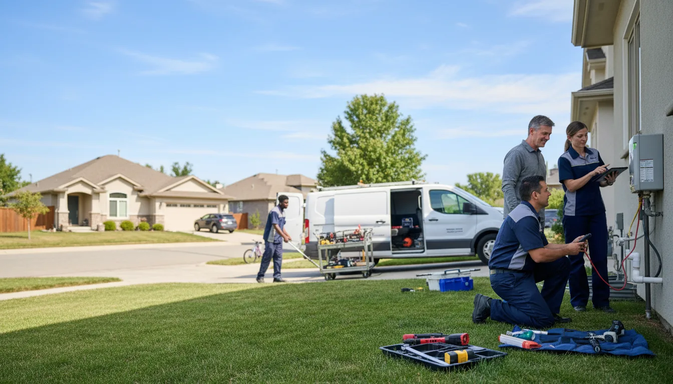 Tankless water heater service in Commodore, PA